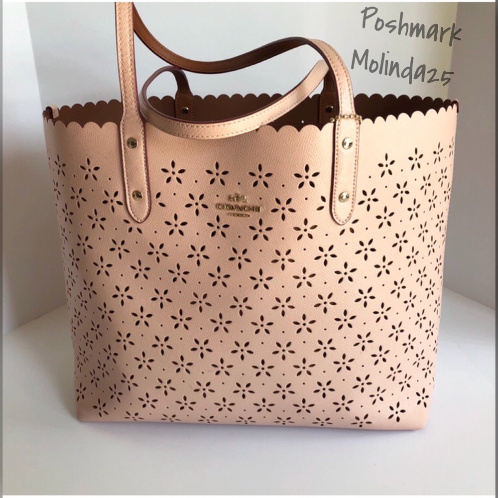 Coach Laser Tote EUC